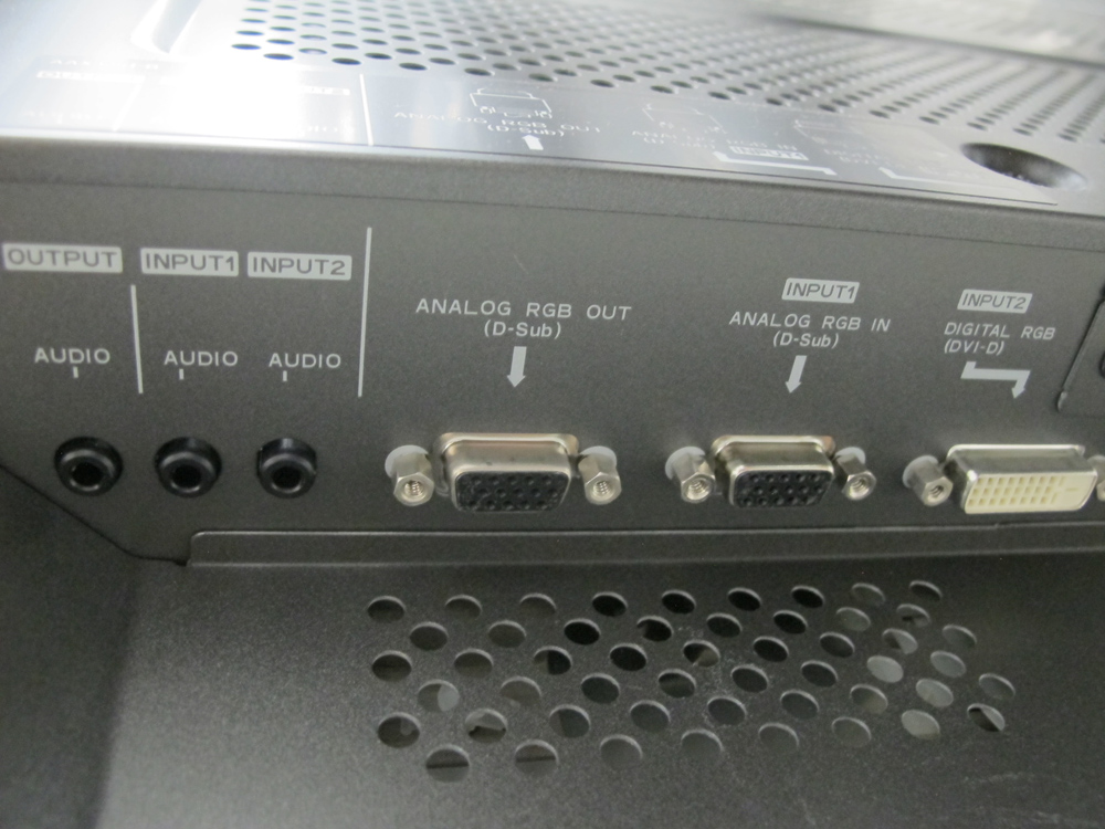 【店頭引渡し限定】 業務用モニター ディスプレイ パイオニア Pioneer プラズマディスプレイ 業務用 モニター 50V型 PDP-507CMX-JP スタンドセット ハヤミ工産 HAMILeX ハミレックス PH-815 【中古】 【中古オフィス家具】 - 画像 (14)