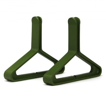 【法人様限定】送料無料 PINZO カラー脚アクリルスモーク衝立 W600×H600 オリーブ PPL-6060ACBK-OV - 画像 (2)