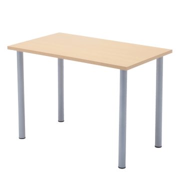 【法人様限定】送料無料 エコノミーテーブル W1000xD600 ナチュラル RFEMD-1060N