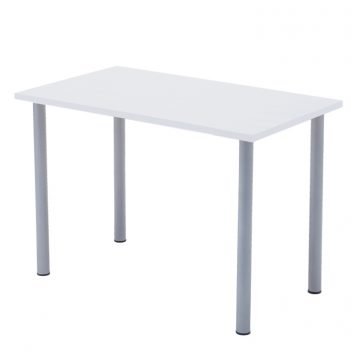【法人様限定】送料無料 エコノミーテーブル W1000xD600 ホワイト RFEMD-1060W