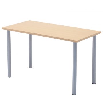 【法人様限定】送料無料 エコノミーテーブル W1200xD600 ナチュラル RFEMD-1260N
