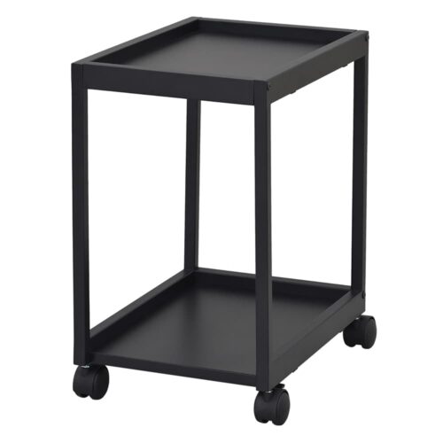 【法人様限定】送料無料 リスム フリーアドレス用ワゴン 2段 ブラック RFFWG-2BK