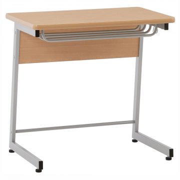 【法人様限定】送料無料 研修用デスク W750xD500 ナチュラル RFJD-7570