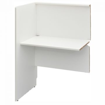 【法人様限定】送料無料 RFPCブースⅡ W800xD600 増連 ホワイト RFPCB2-8060ADWH