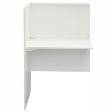 【法人様限定】送料無料 RFPCブースⅡ W800xD600 増連 2ヶ口コンセント付き ホワイト RFPCB2-8060ADWH-NC - 画像 (3)