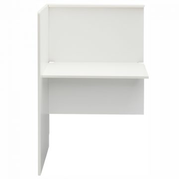 【法人様限定】送料無料 RFPCブースⅡ W800xD600 増連 ホワイト RFPCB2-8060ADWH - 画像 (3)