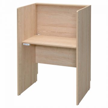 【法人様限定】送料無料 RFPCブースⅡ W800xD600 基本 2ヶ口コンセント付き ナチュラル RFPCB2-8060NA-NC