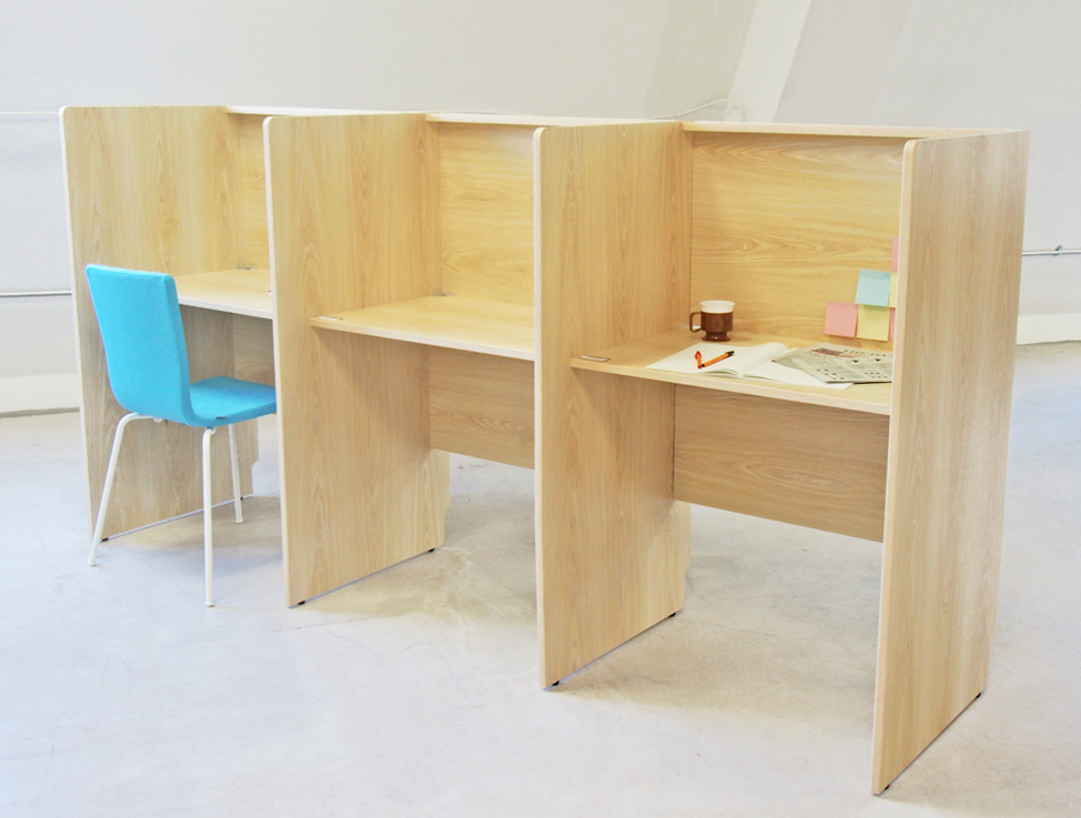 【法人様限定】送料無料 RFPCブースⅡ W800xD600 基本 2ヶ口コンセント付き ナチュラル RFPCB2-8060NA-NC - 画像 (6)