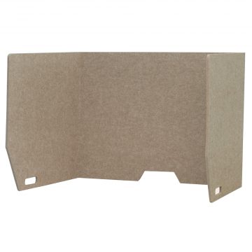 【法人様限定】送料無料 ポータブル卓上ブース W800xD600xH600 ベージュ RFPDB-BE