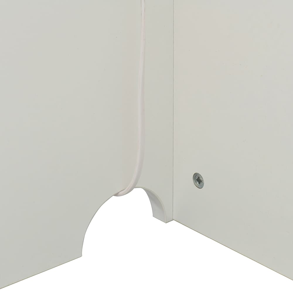 【法人様限定】送料無料 パーソナルブース W836×D1200 オーク RFPSB-0812OA - 画像 (5)