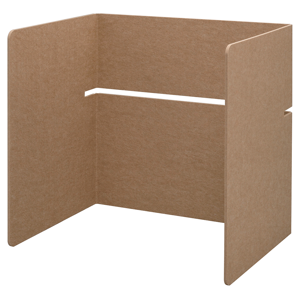 【法人様限定】送料無料 パーソナルブース オプションフェルトパネル ベージュ RFPSB-OPFPBE