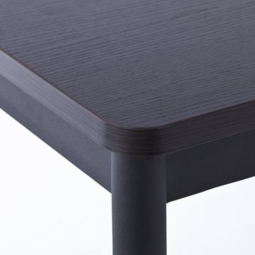 【法人様限定】送料無料 ラディーRFシンプルテーブル W1400xD700 ダークⅡ RFSPT-1470DB2 - 画像 (3)