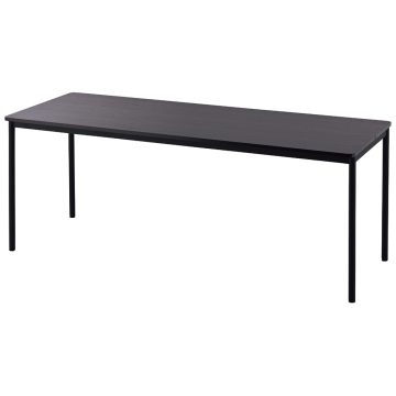 【法人様限定】送料無料 ラディーRFシンプルテーブル W1800xD700 ダークⅡ RFSPT-1870DB2