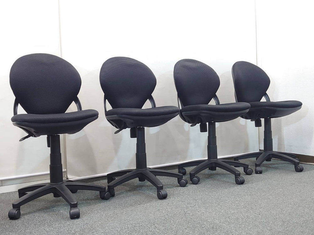 【送料無料 地域限定】【在庫44脚あり】10脚セット オフィスチェア OAチェア デスクチェア 事務チェア キャスターチェア 【中古オフィス家具】【中古】 - 画像 (6)