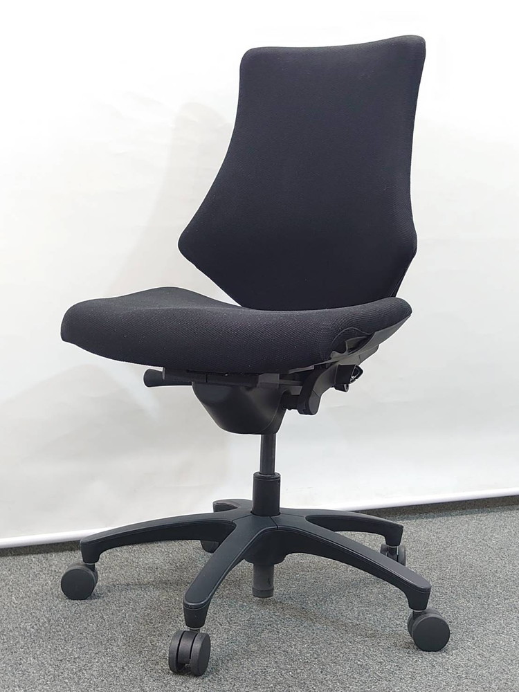 【送料無料 地域限定】 イトーキ エフチェア ひじ無し オフィスチェア デスクチェア ハイバックチェア 高機能チェア PCチェア 事務チェア キャスターチェア KF-330GS-T1T1 【中古オフィス家具】【中古】 - 画像 (2)