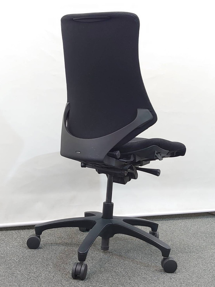 【送料無料 地域限定】 イトーキ エフチェア ひじ無し オフィスチェア デスクチェア ハイバックチェア 高機能チェア PCチェア 事務チェア キャスターチェア KF-330GS-T1T1 【中古オフィス家具】【中古】 - 画像 (3)