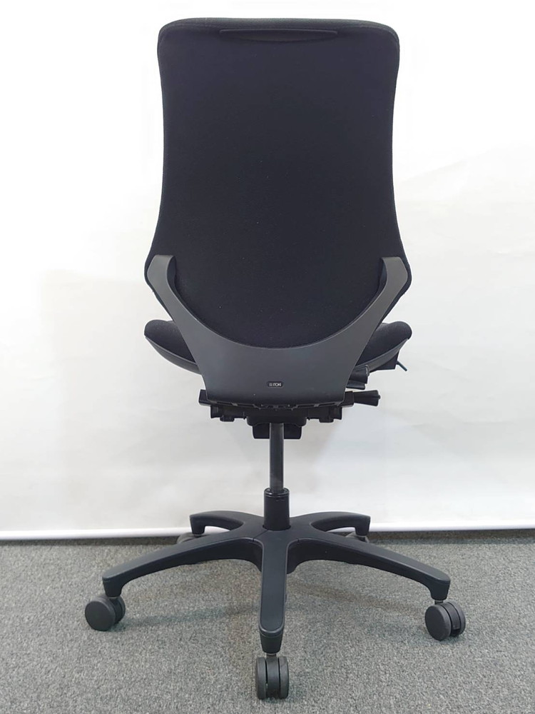 【送料無料 地域限定】 イトーキ エフチェア ひじ無し オフィスチェア デスクチェア ハイバックチェア 高機能チェア PCチェア 事務チェア キャスターチェア KF-330GS-T1T1 【中古オフィス家具】【中古】 - 画像 (5)