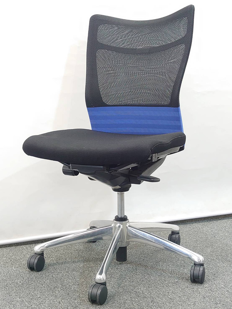 【送料無料 地域限定】 オカムラ フィーゴ オフィスチェア メッシュチェア デスクチェア キャスターチェア PCチェア OAチェア デスクワーク テレワーク リモートワーク 在宅勤務 在宅ワーク 国内メーカー品 【中古オフィス家具】【中古】 - 画像 (2)