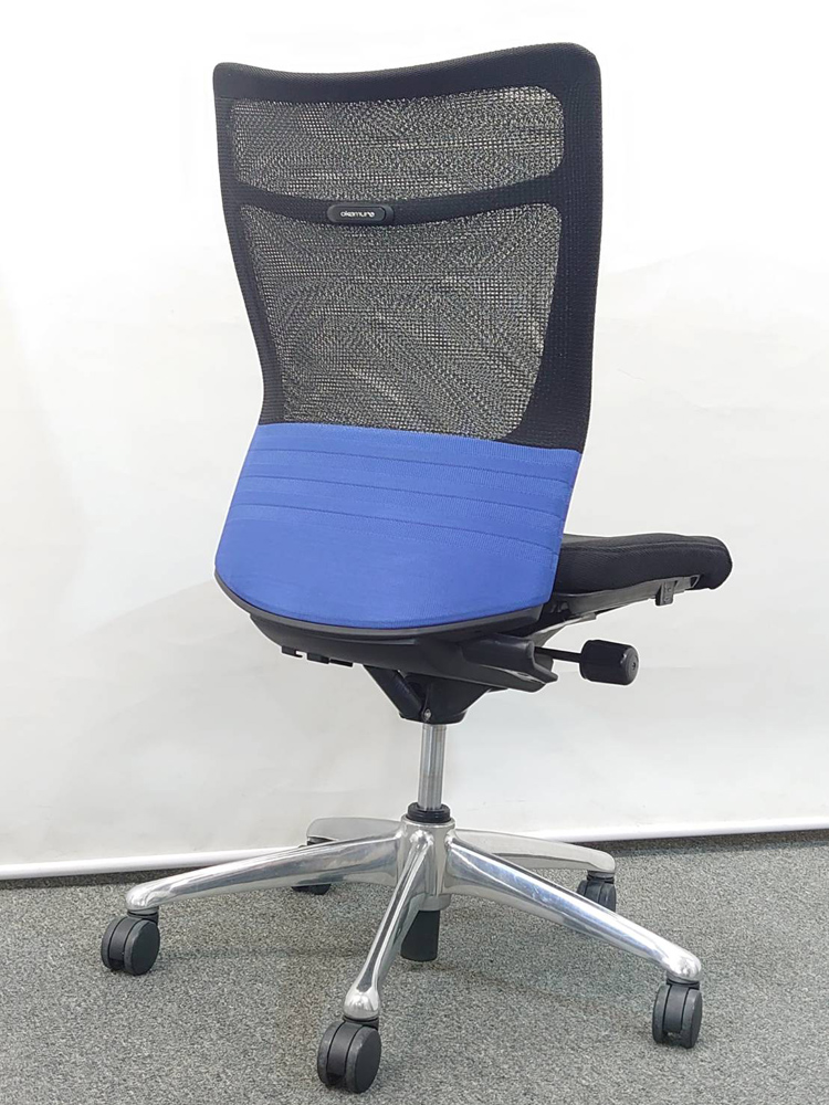 【送料無料 地域限定】 オカムラ フィーゴ オフィスチェア メッシュチェア デスクチェア キャスターチェア PCチェア OAチェア デスクワーク テレワーク リモートワーク 在宅勤務 在宅ワーク 国内メーカー品 【中古オフィス家具】【中古】 - 画像 (3)