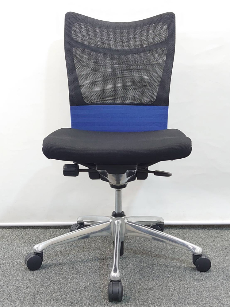 【送料無料 地域限定】 オカムラ フィーゴ オフィスチェア メッシュチェア デスクチェア キャスターチェア PCチェア OAチェア デスクワーク テレワーク リモートワーク 在宅勤務 在宅ワーク 国内メーカー品 【中古オフィス家具】【中古】 - 画像 (4)