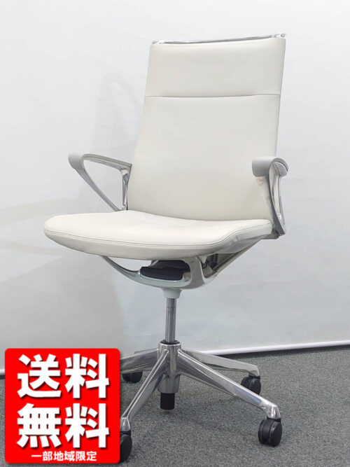 送料無料 地域限定 オカムラ モード MODE CA88ZZ PC18 役員チェア 高級チェア エグゼクティブチェア マネジメントチェア デスクチェア オフィスチェア 肘付き ハイバック 【中古オフィス家具】【中古】