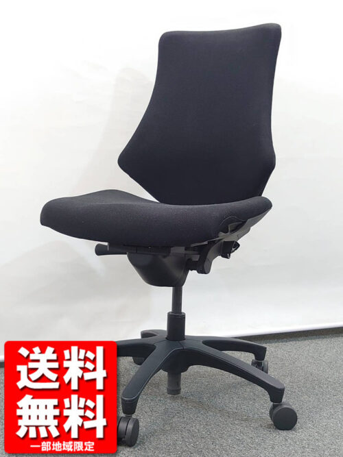 【送料無料 地域限定】 イトーキ エフチェア ひじ無し オフィスチェア デスクチェア ハイバックチェア 高機能チェア PCチェア 事務チェア キャスターチェア KF-330GS-T1T1 【中古オフィス家具】【中古】