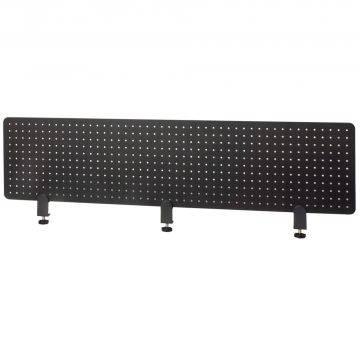 【法人様限定】送料無料 メタルデスクトップパネル W1200 ブラック クランプ型 SHDTP-PBK12