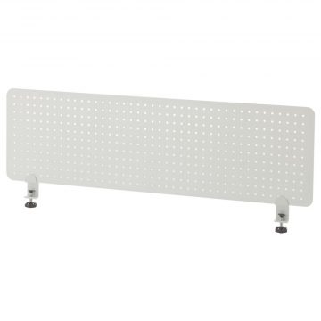 【法人様限定】送料無料 メタルデスクトップパネル W1000 ホワイト クランプ型 SHDTP-PWH10