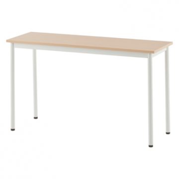 【法人様限定】送料無料 SHシンプルテーブル W1200xD400 ナチュラル SHST-1240NA