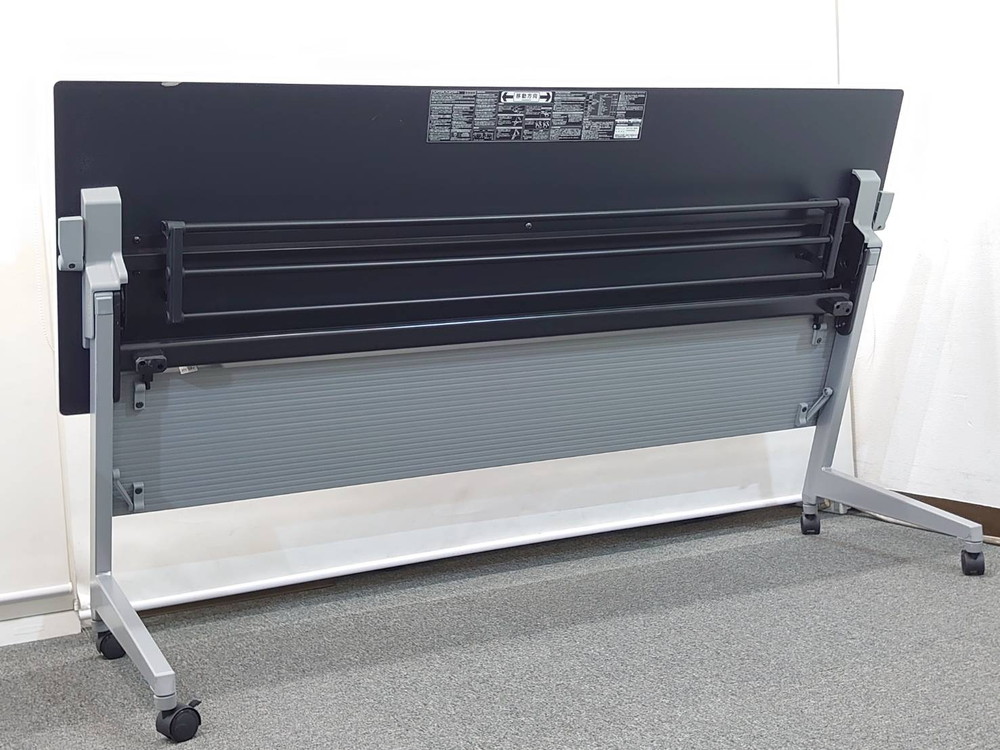 送料無料 東京地区限定 オカムラ フラプターL 折りたたみテーブル 折り畳みテーブル スタックテーブル ミーティングテーブル 会議テーブル スタッキングテーブル 81F2CB-MG99 【中古オフィス家具】【中古】 - 画像 (7)