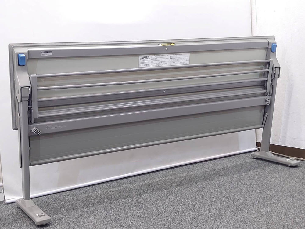 【送料無料 東京地区限定】 4台セット オカムラ 折りたたみテーブル 折り畳みテーブル スタックテーブル ミーティングテーブル 会議テーブル スタッキングテーブル W1800×D450×H700 【中古オフィス家具】【中古】 - 画像 (7)