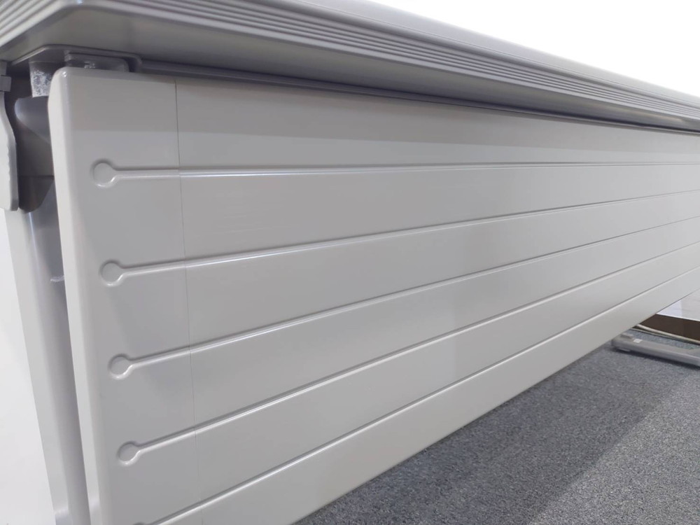 【送料無料 東京地区限定】 4台セット オカムラ 折りたたみテーブル 折り畳みテーブル スタックテーブル ミーティングテーブル 会議テーブル スタッキングテーブル W1800×D450×H700 【中古オフィス家具】【中古】 - 画像 (9)