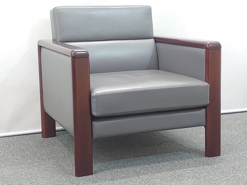 送料無料 東京地区限定 イトーキ 応接セット 4点セット 5人用 3人掛けソファ 1人掛けソファ×2 テーブル ソファセット 役員 会議 応接ソファ 役員ソファセット ITOKI 国産 【中古オフィス家具】【中古】 - 画像 (8)