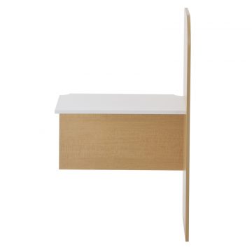 【法人様限定】送料無料 PCブースデスク 増連 W700 ナチュラル Z-SHPCB-70ADNA - 画像 (5)