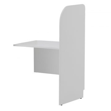 【法人様限定】送料無料 【完売】PCブースデスク 増連 W700 ホワイト Z-SHPCB-70ADWH