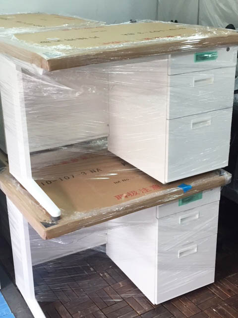 【法人様限定商品】 片袖机 スチールデスク オフィスデスク 片袖デスク 事務デスク スチールデスク 事務机 デスク ワークデスク 鍵付き コードホール W1200 天板2色あり 【新品オフィス家具】【新品】 - 画像 (10)