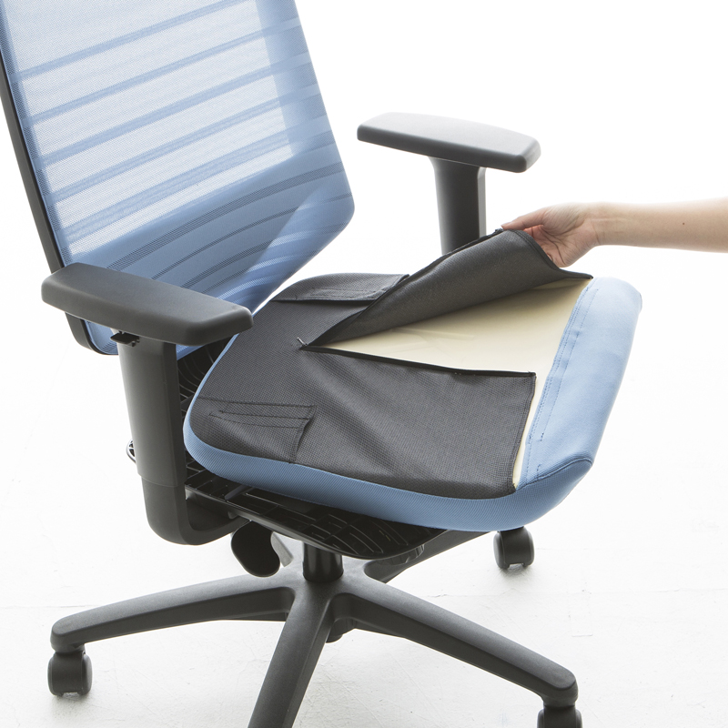 【法人様限定】送料無料 T30チェア用シートカバー ブラック FHTN302RF012 - 画像 (4)