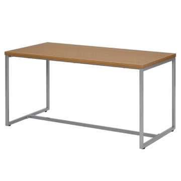 【法人様限定】送料無料 ループ脚応接テーブルハイ W1100×D550 ウォルナット