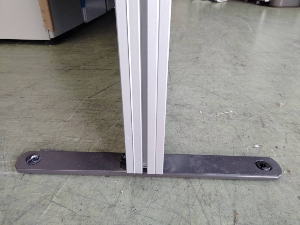 【送料無料 東京地区限定】 生興 パーティション パーテーション H1900 ローパーテーション L字型 脚付き 安定脚 【中古オフィス家具】【中古】 - 画像 (7)