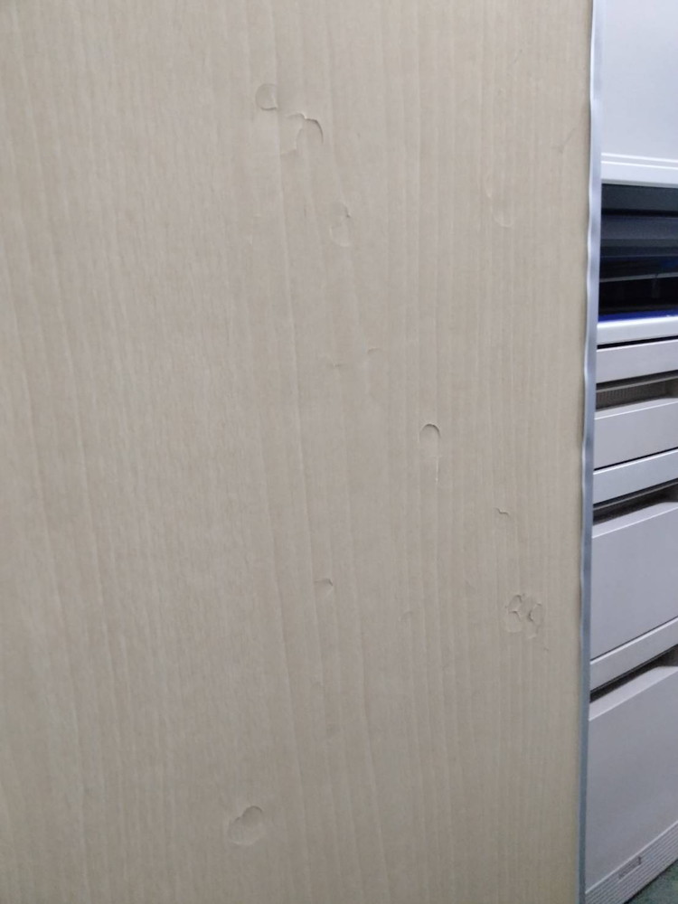 【送料無料 東京地区限定】 生興 パーティション パーテーション H1900 ローパーテーション L字型 脚付き 安定脚 【中古オフィス家具】【中古】 - 画像 (9)