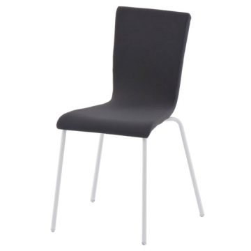 【法人様限定】送料無料 ファブリックチェア チャコールグレー