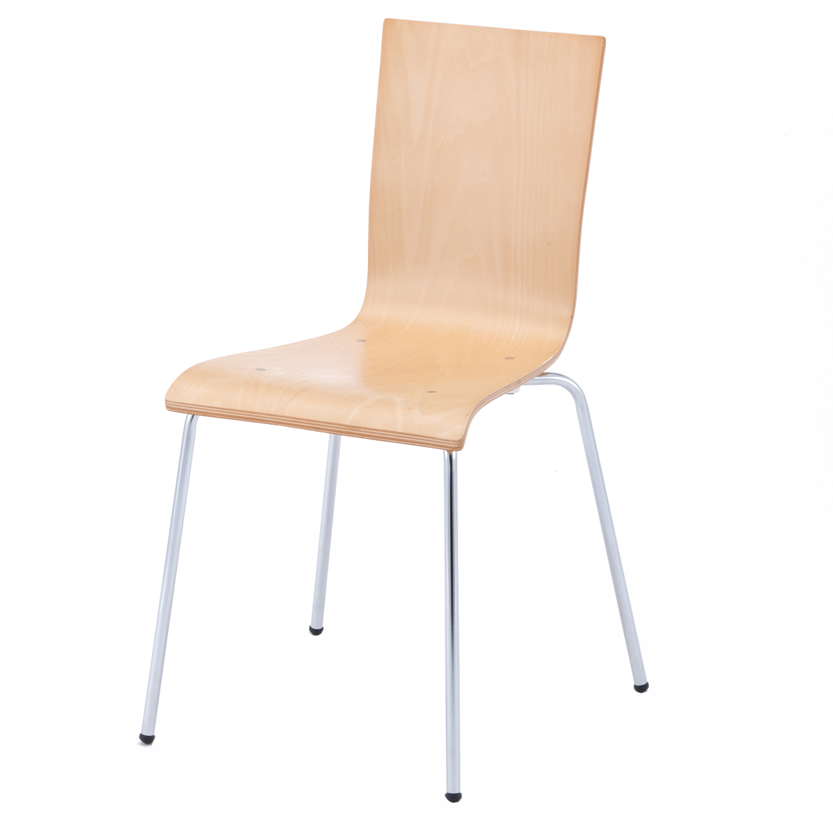 【法人様限定】送料無料 プライウッドチェア ナチュラル RFC-FPNW - 画像 (2)