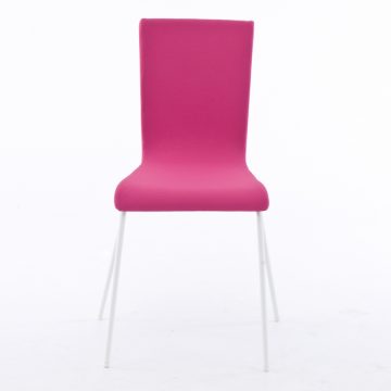 【法人様限定】送料無料 ファブリックチェア ピンク - 画像 (2)