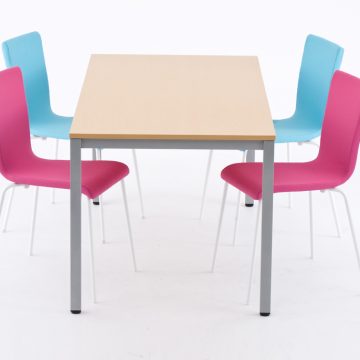 【法人様限定】送料無料 ファブリックチェア ピンク - 画像 (4)