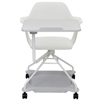 【法人様限定】送料無料 MUSAチェア ホワイト - 画像 (2)