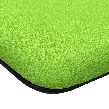 【法人様限定】送料無料 *SYネスティングチェア ブラック 肘無し ファブリック リーフグリーン - 画像 (3)