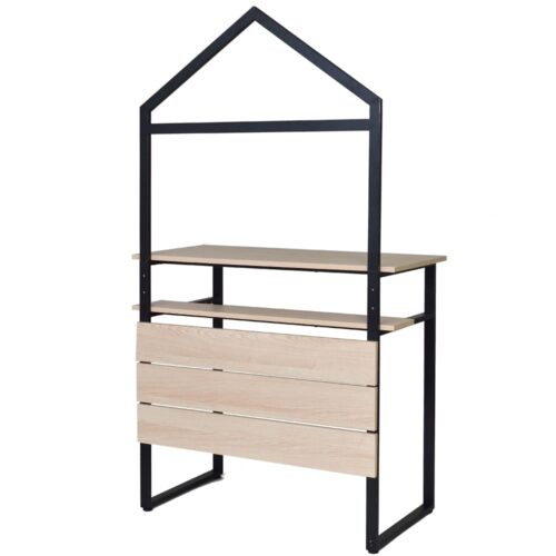 【法人様限定】送料無料 カフェステーション カウンター W1100×D556 屋根付 ナチュラル