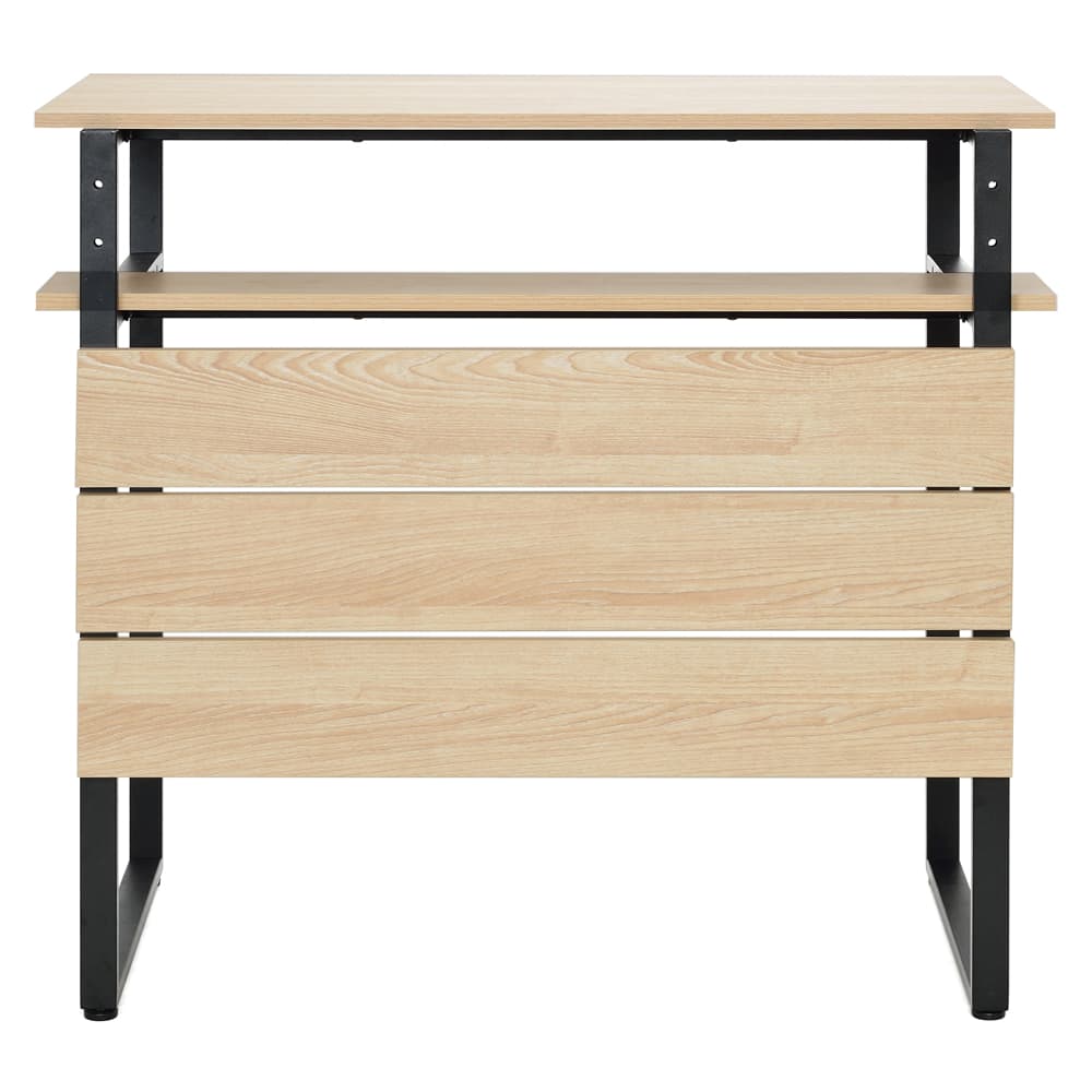 【法人様限定】送料無料 カフェステーション カウンター W1100×D556 ナチュラル - 画像 (2)