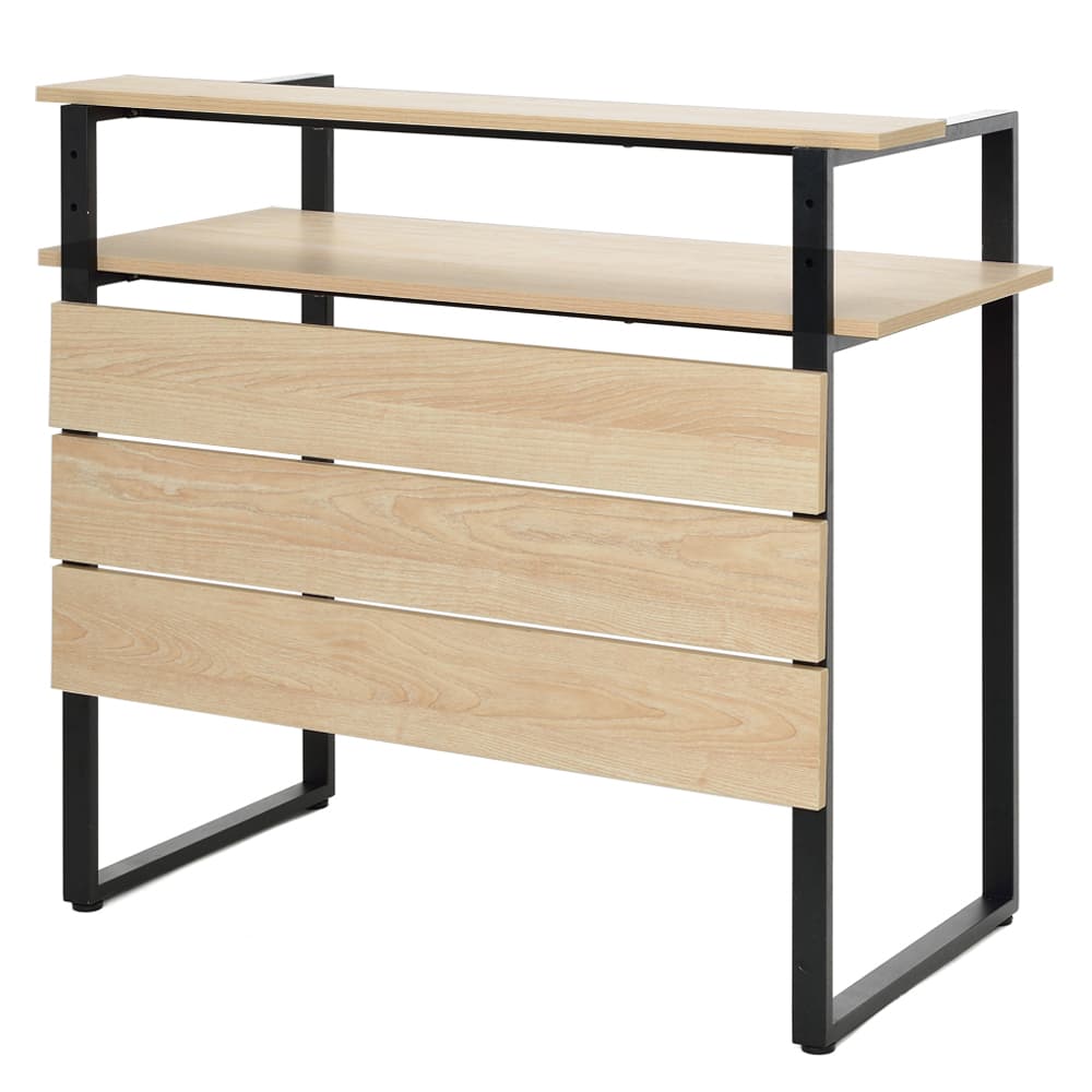 【法人様限定】送料無料 カフェステーション カウンター W1100×D556 ナチュラル