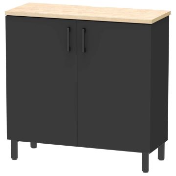 【法人様限定】送料無料 収納カウンター 開き扉タイプW1000×D400